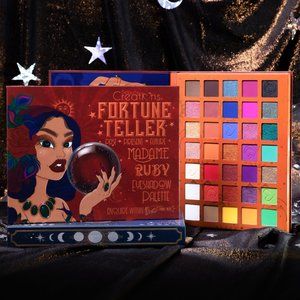 Beauty Creations Madame Ruby The Fortune Teller 35 Color Eye Shadow Palette, NEW